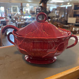 Lotus Leaf Tureen w Spoon