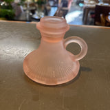 Depression Glass Candle Holder