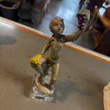 Autunno Boy Eating Grapes Statue