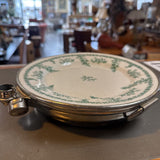 Antique Empress Warming Plate