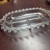 Divided Glass Tray