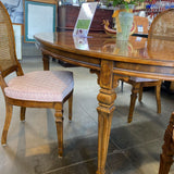 Italianate Style Dining Table w/2 23"leaves