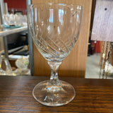 Vintage Clariet Wine Glass
