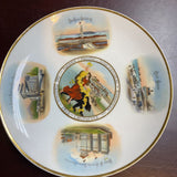 California Decorative Plate