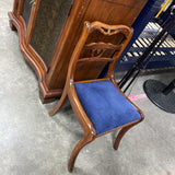 Wood Chair w/Upholstered Seat
