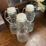 Set of 3 Glass Bottles