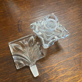 Glass Perfume Bottle w/Stopper