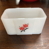Milk Glass Small Container