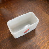 Milk Glass Small Container