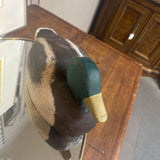Wooden Mallard Carved Duck