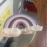 Ombre Macrame Rainbow Wall Hanging