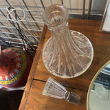 Cut Glass Decanter