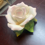 Vintage Ceramic Rose Light