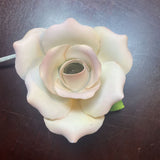 Vintage Ceramic Rose Light