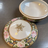 Hand Painted Nippon Covered Porcelain Container