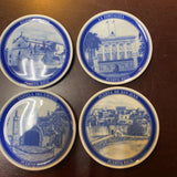 Set of 4 Puerto Rico Souvenir Plates/Coasters