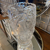 Cut Crystal Vase
