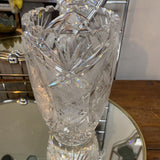 Cut Crystal Vase