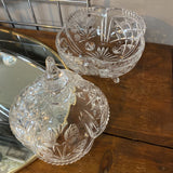 Cut Crystal Candy Dish w/Lid