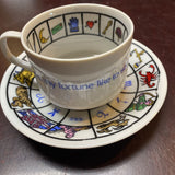 Fortune Telling Tea Cup & Saucer
