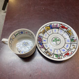 Fortune Telling Tea Cup & Saucer
