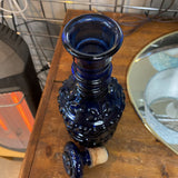 Blue Glass Decanter