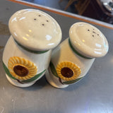 Sunflower Salt & Pepper Shakers