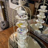 Tea Cup Metal Stand