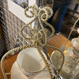 Tea Cup Metal Stand