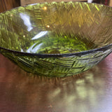 Indiana Basket Weave Glass Bowl