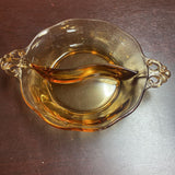 Carnival Glass Divided Dish