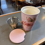 Tea Mug w Filter & Lid