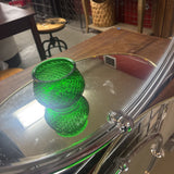 E.O.Brody Glass Bowl w Fish Scale Pattern