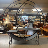 Round Wall or Counter Shelf