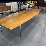 'Loma' Mid Century-Style Wood & Metal Coffee Table by Room & Board