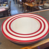 Red & White Plate or Platter