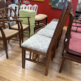 Mission Style Dining Chair w Upholstered Seat