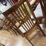 Mission Style Dining Chair w Upholstered Seat