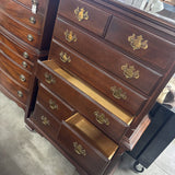 Harden Solid Cherry 8 Drawer Tall Dresser