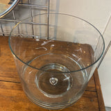 MCM Glass Dessert Footed Bowl