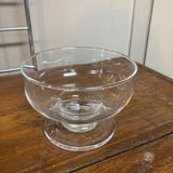 Glass Footed Bowl