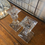 Pair of Marquis by Waterford Candlestickss