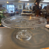 Pedestal Glass Cake Plate