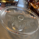 Pedestal Glass Cake Plate