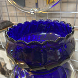 Cobalt Blue Glass Bowl