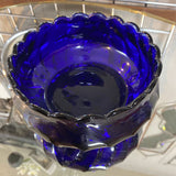 Cobalt Blue Glass Bowl