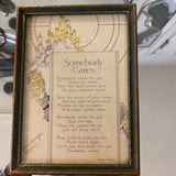 Somebody Cares Framed Print