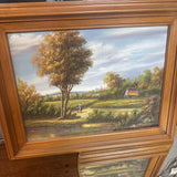 Farm Landscape Painting