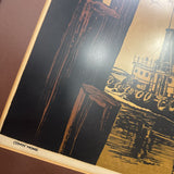 Roger Berghoff Serigraph Print signed - "Comin' Home"
