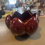 Crown Ceramics of Van. BC Petal Bowl